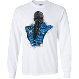 T-Shirts White / S Mortal Ice Men's Long Sleeve T-Shirt