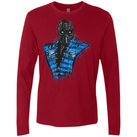 T-Shirts Cardinal / S Mortal Ice Men's Premium Long Sleeve