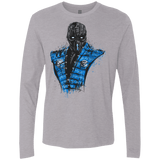 T-Shirts Heather Grey / S Mortal Ice Men's Premium Long Sleeve