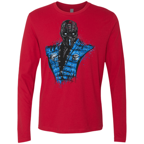 T-Shirts Red / S Mortal Ice Men's Premium Long Sleeve