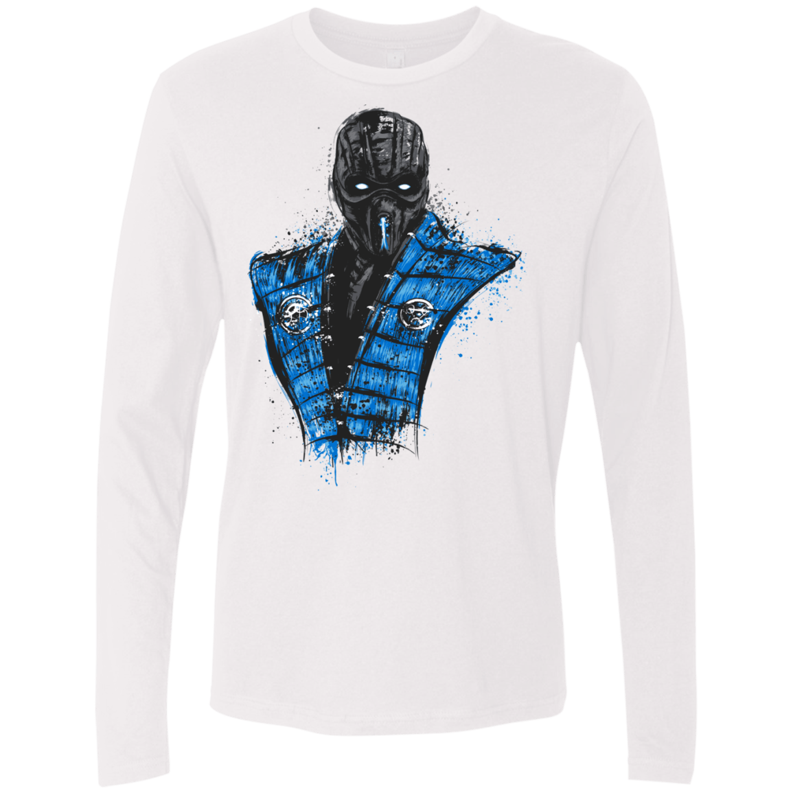 T-Shirts White / S Mortal Ice Men's Premium Long Sleeve