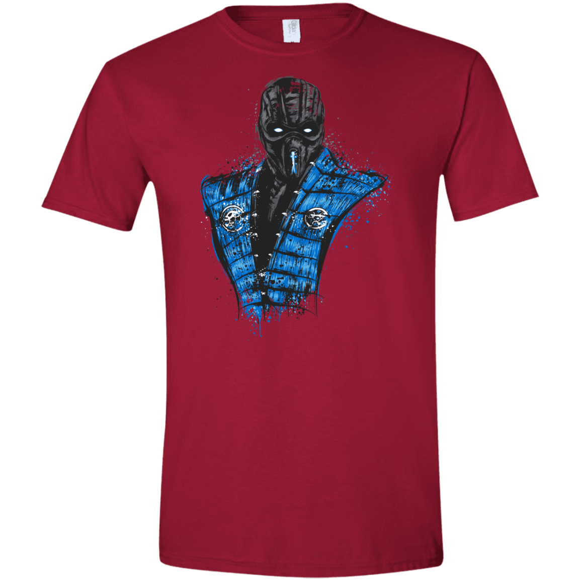 T-Shirts Cardinal Red / S Mortal Ice Men's Semi-Fitted Softstyle