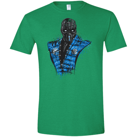 T-Shirts Heather Irish Green / S Mortal Ice Men's Semi-Fitted Softstyle
