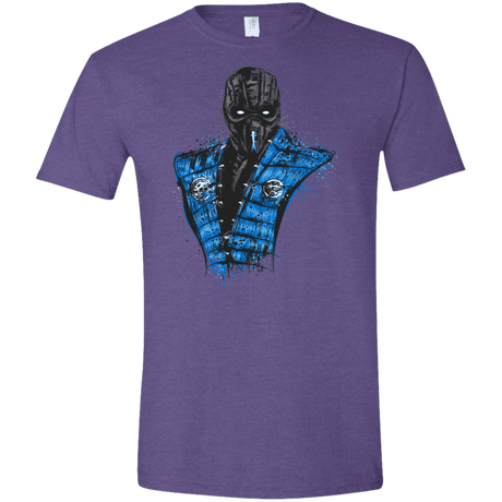 T-Shirts Heather Purple / S Mortal Ice Men's Semi-Fitted Softstyle