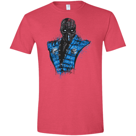 T-Shirts Heather Red / S Mortal Ice Men's Semi-Fitted Softstyle