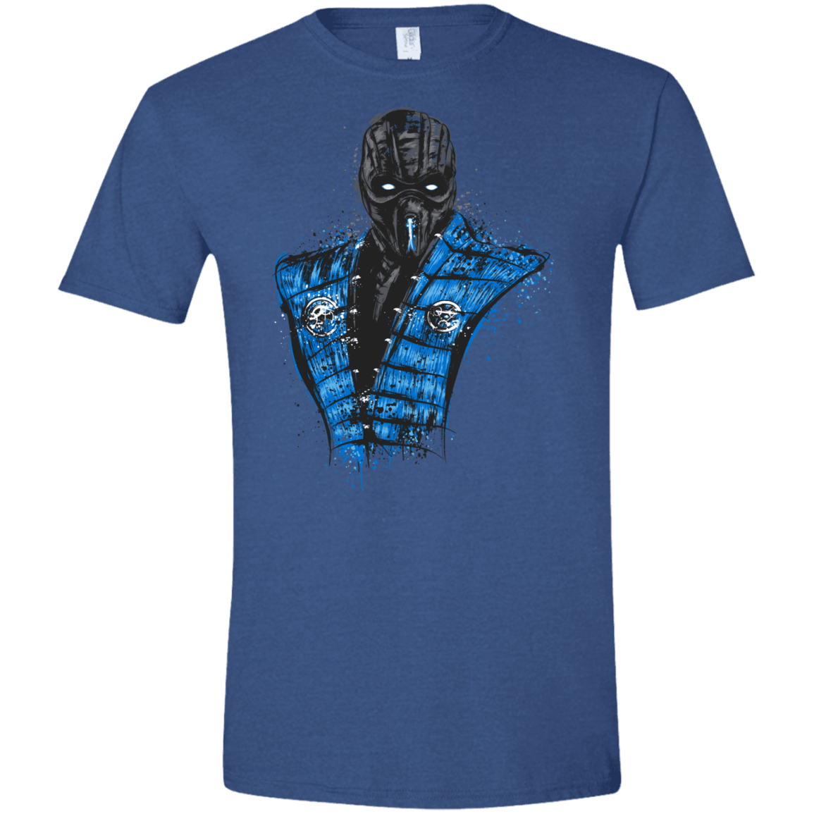 T-Shirts Heather Royal / X-Small Mortal Ice Men's Semi-Fitted Softstyle