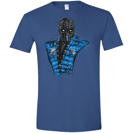 T-Shirts Heather Royal / X-Small Mortal Ice Men's Semi-Fitted Softstyle