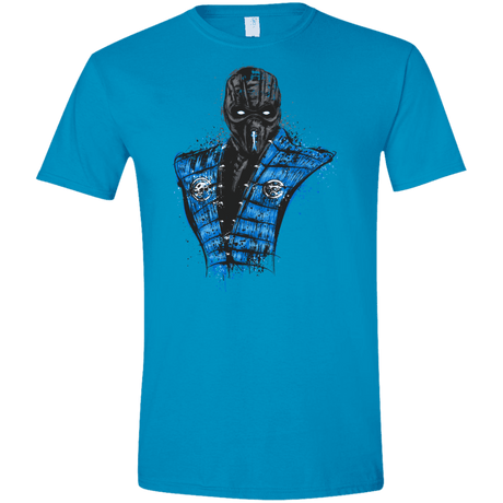 T-Shirts Sapphire / S Mortal Ice Men's Semi-Fitted Softstyle