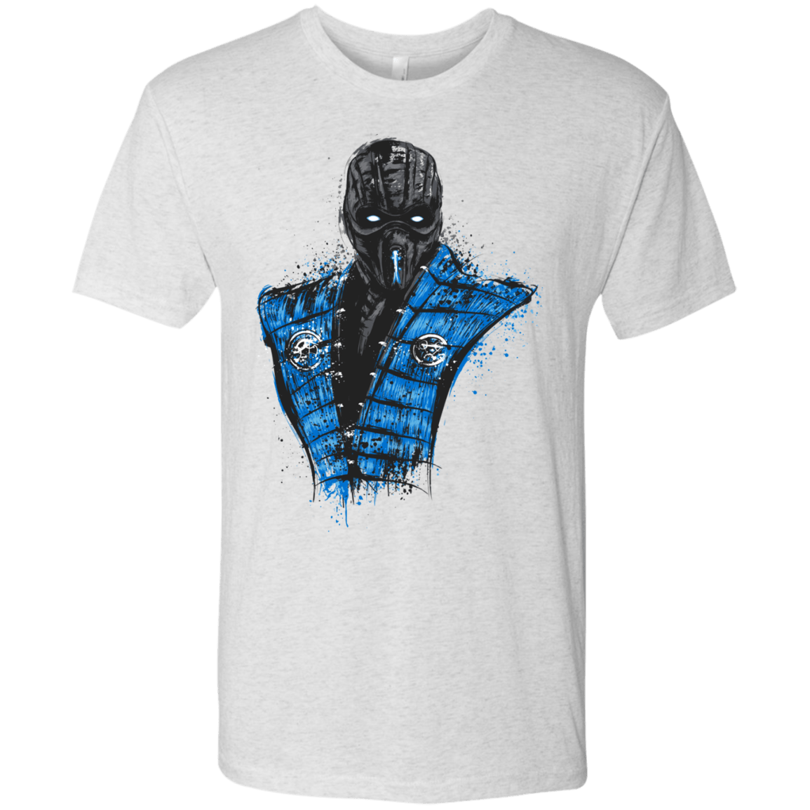 T-Shirts Heather White / S Mortal Ice Men's Triblend T-Shirt