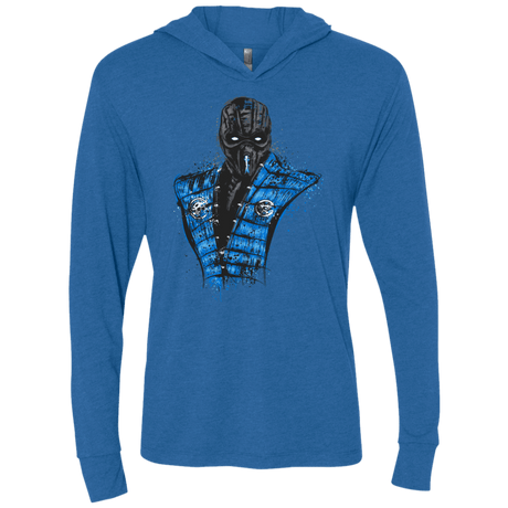 T-Shirts Vintage Royal / X-Small Mortal Ice Triblend Long Sleeve Hoodie Tee