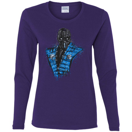 T-Shirts Purple / S Mortal Ice Women's Long Sleeve T-Shirt