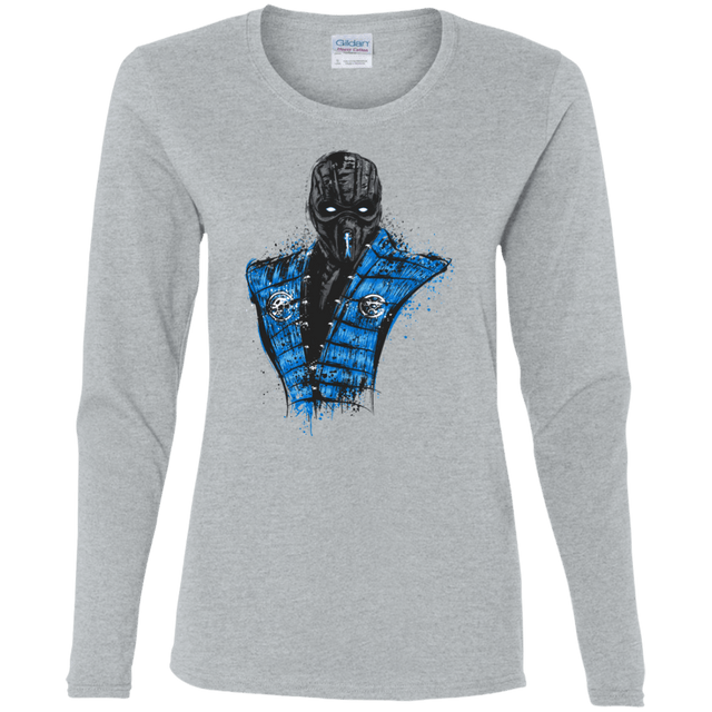 T-Shirts Sport Grey / S Mortal Ice Women's Long Sleeve T-Shirt