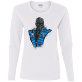 T-Shirts White / S Mortal Ice Women's Long Sleeve T-Shirt