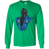 T-Shirts Irish Green / YS Mortal Ice Youth Long Sleeve T-Shirt