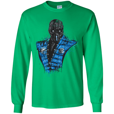 T-Shirts Irish Green / YS Mortal Ice Youth Long Sleeve T-Shirt