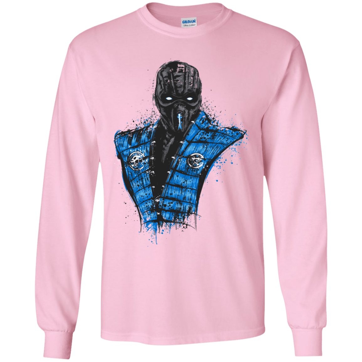 T-Shirts Light Pink / YS Mortal Ice Youth Long Sleeve T-Shirt