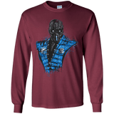 T-Shirts Maroon / YS Mortal Ice Youth Long Sleeve T-Shirt