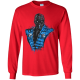 T-Shirts Red / YS Mortal Ice Youth Long Sleeve T-Shirt