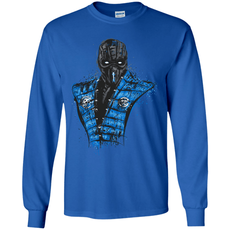 T-Shirts Royal / YS Mortal Ice Youth Long Sleeve T-Shirt