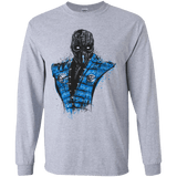 T-Shirts Sport Grey / YS Mortal Ice Youth Long Sleeve T-Shirt