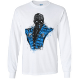 T-Shirts White / YS Mortal Ice Youth Long Sleeve T-Shirt