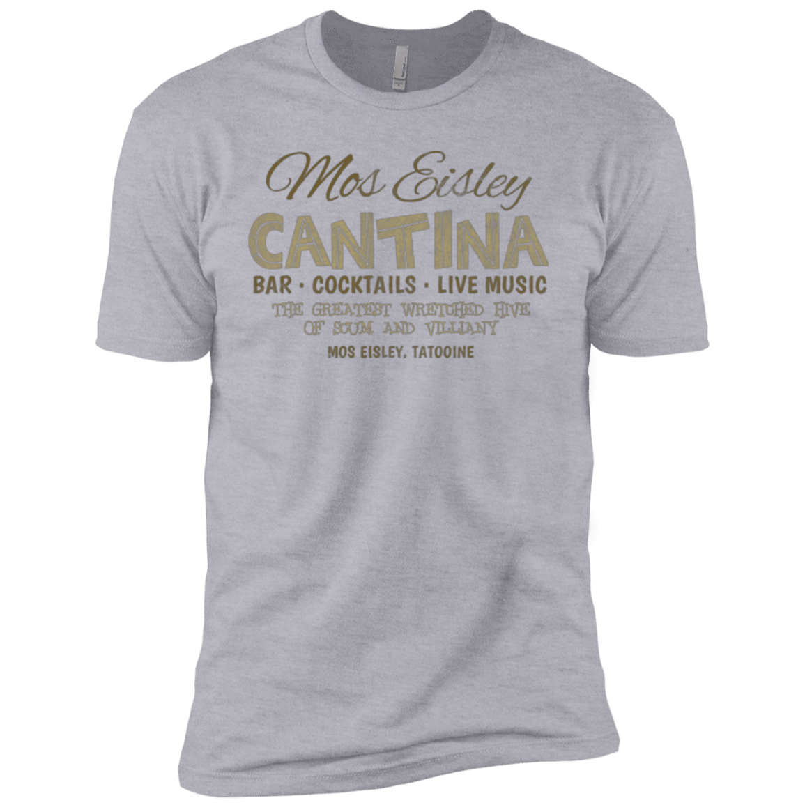 T-Shirts Heather Grey / YXS Mos Eisley Cantina Boys Premium T-Shirt