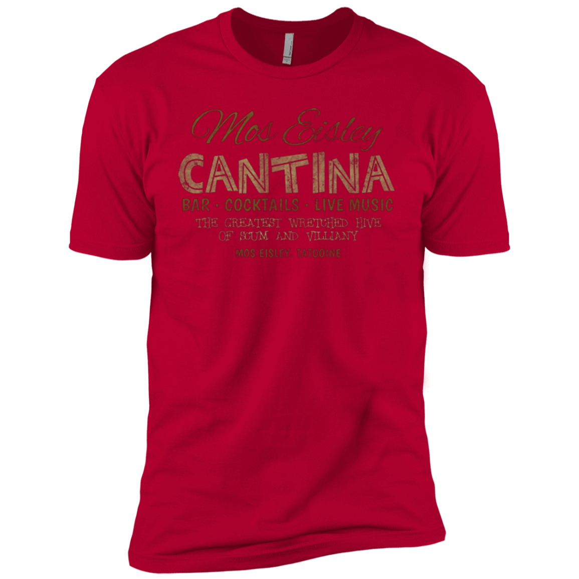 T-Shirts Red / YXS Mos Eisley Cantina Boys Premium T-Shirt