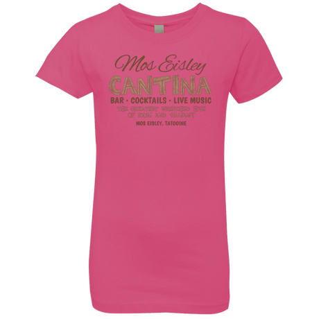 T-Shirts Hot Pink / YXS Mos Eisley Cantina Girls Premium T-Shirt