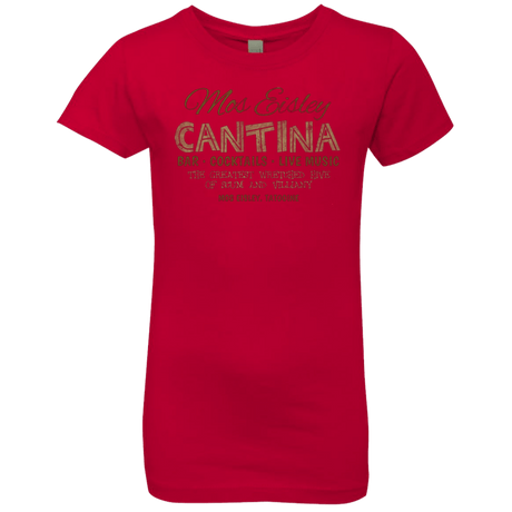 T-Shirts Red / YXS Mos Eisley Cantina Girls Premium T-Shirt