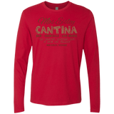 T-Shirts Red / Small Mos Eisley Cantina Men's Premium Long Sleeve