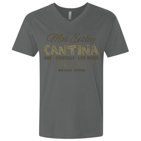 T-Shirts Heavy Metal / X-Small Mos Eisley Cantina Men's Premium V-Neck