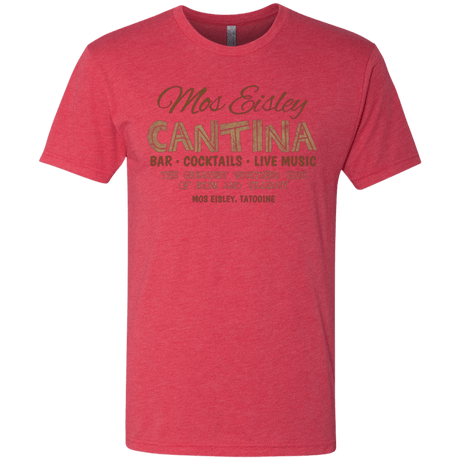 T-Shirts Vintage Red / Small Mos Eisley Cantina Men's Triblend T-Shirt