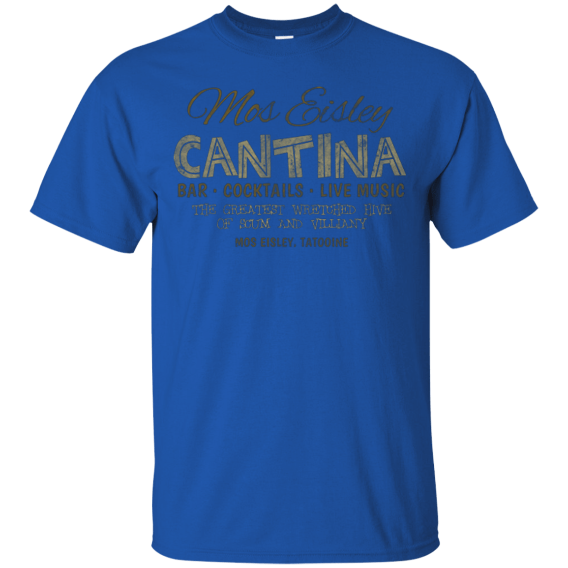 T-Shirts Royal / Small Mos Eisley Cantina T-Shirt