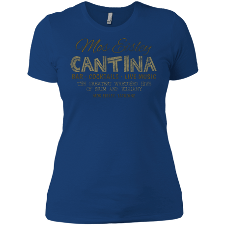 T-Shirts Royal / X-Small Mos Eisley Cantina Women's Premium T-Shirt