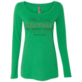 T-Shirts Envy / Small Mos Eisley Cantina Women's Triblend Long Sleeve Shirt