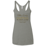 T-Shirts Venetian Grey / X-Small Mos Eisley Cantina Women's Triblend Racerback Tank