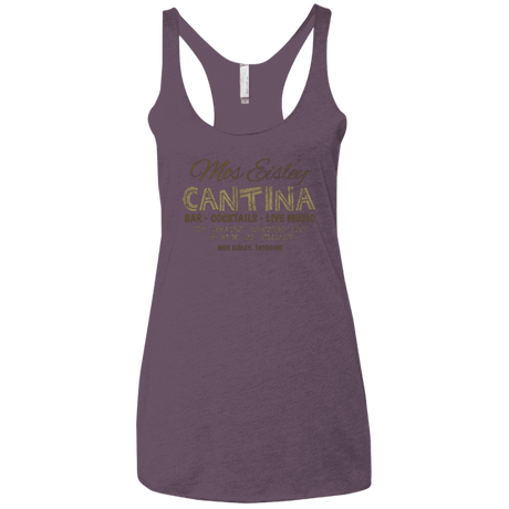 T-Shirts Vintage Purple / X-Small Mos Eisley Cantina Women's Triblend Racerback Tank