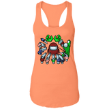 T-Shirts Light Orange / X-Small Most Kills Ladies Ideal Racerback Tank