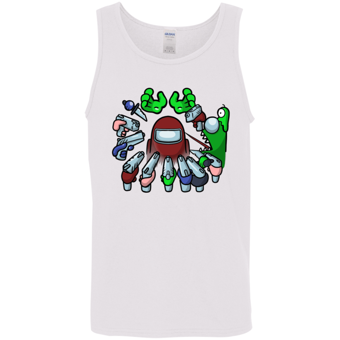 T-Shirts White / S Most Kills Men's Tank Top