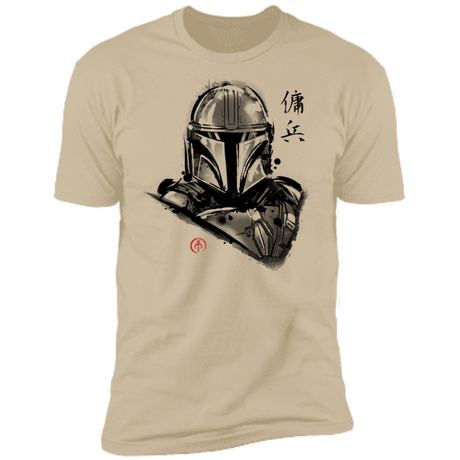 T-Shirts Sand / S Most Wanted Mercenary Men's Premium T-Shirt