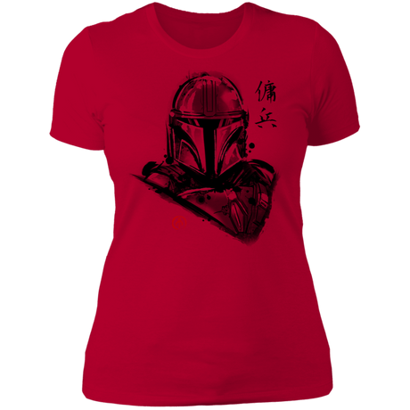 T-Shirts Red / S Most Wanted Mercenary Women's Premium T-Shirt