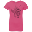 T-Shirts Hot Pink / YXS Mother Girls Premium T-Shirt