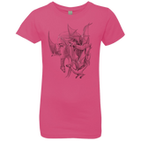 T-Shirts Hot Pink / YXS Mother Girls Premium T-Shirt
