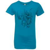 T-Shirts Turquoise / YXS Mother Girls Premium T-Shirt