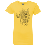 T-Shirts Vibrant Yellow / YXS Mother Girls Premium T-Shirt