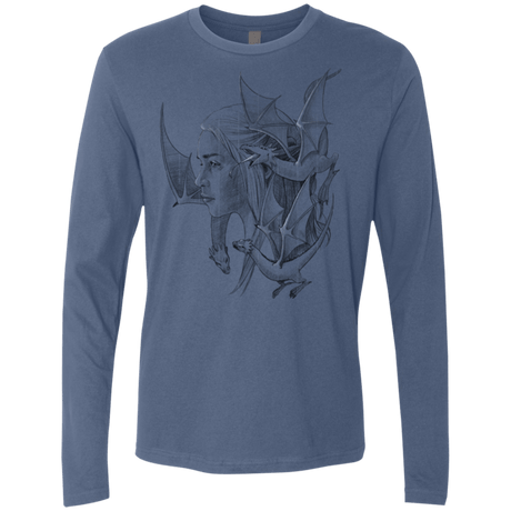 T-Shirts Indigo / Small Mother Men's Premium Long Sleeve