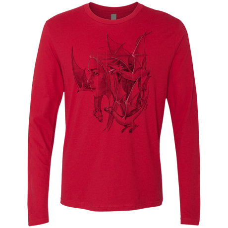 T-Shirts Red / Small Mother Men's Premium Long Sleeve