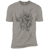 T-Shirts Light Grey / X-Small Mother Men's Premium T-Shirt