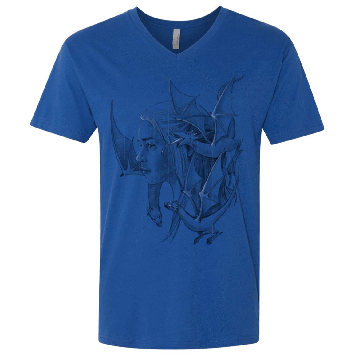 T-Shirts Royal / X-Small Mother Men's Premium V-Neck
