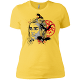 T-Shirts Vibrant Yellow / X-Small MOTHER OF DRAGONS (1) Women's Premium T-Shirt
